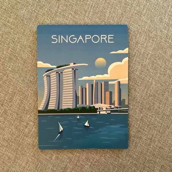 Singapore Souvenir Travel Magnet - Picture 2 of 5